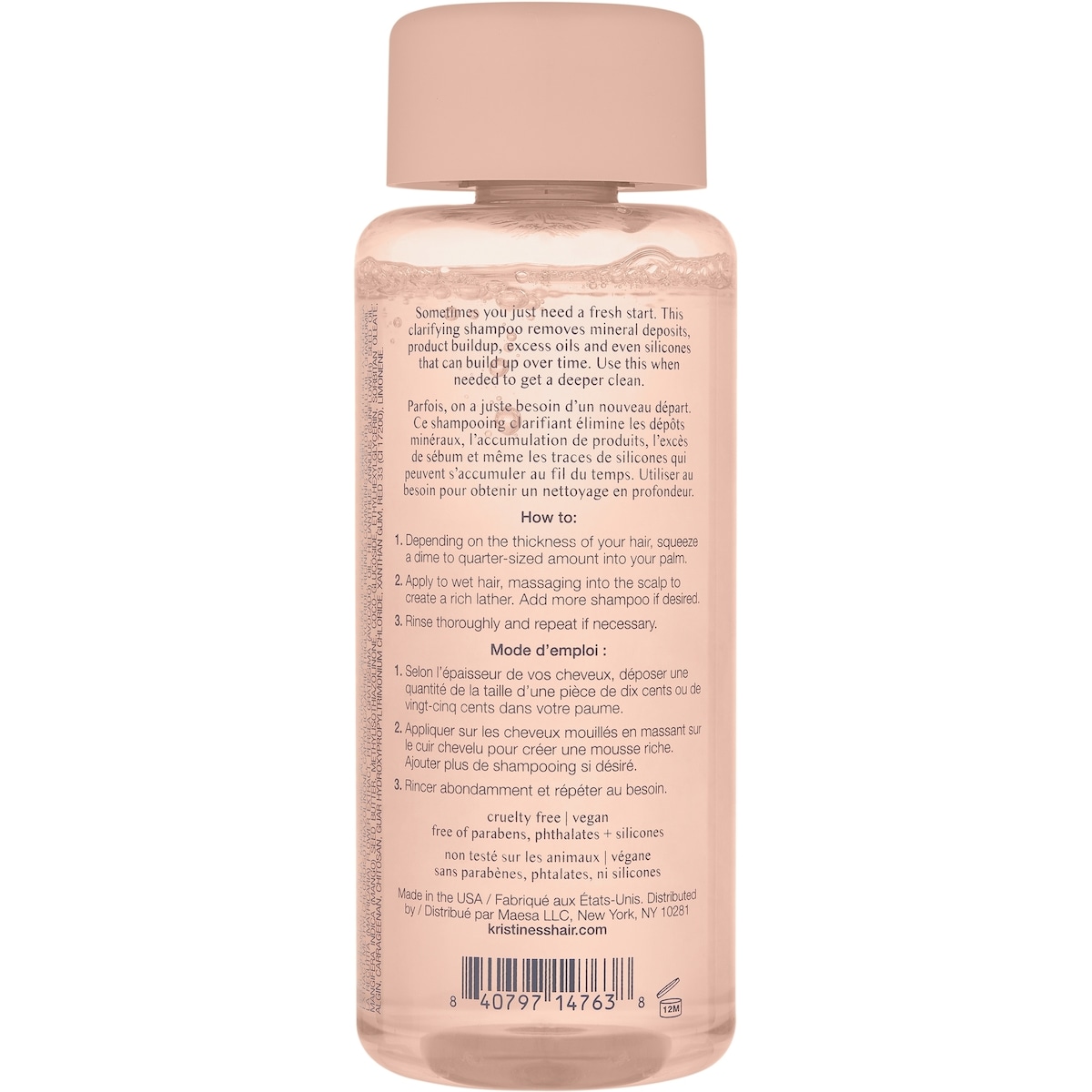 Nettoyant En Profondeur Shampooing Clarifiant