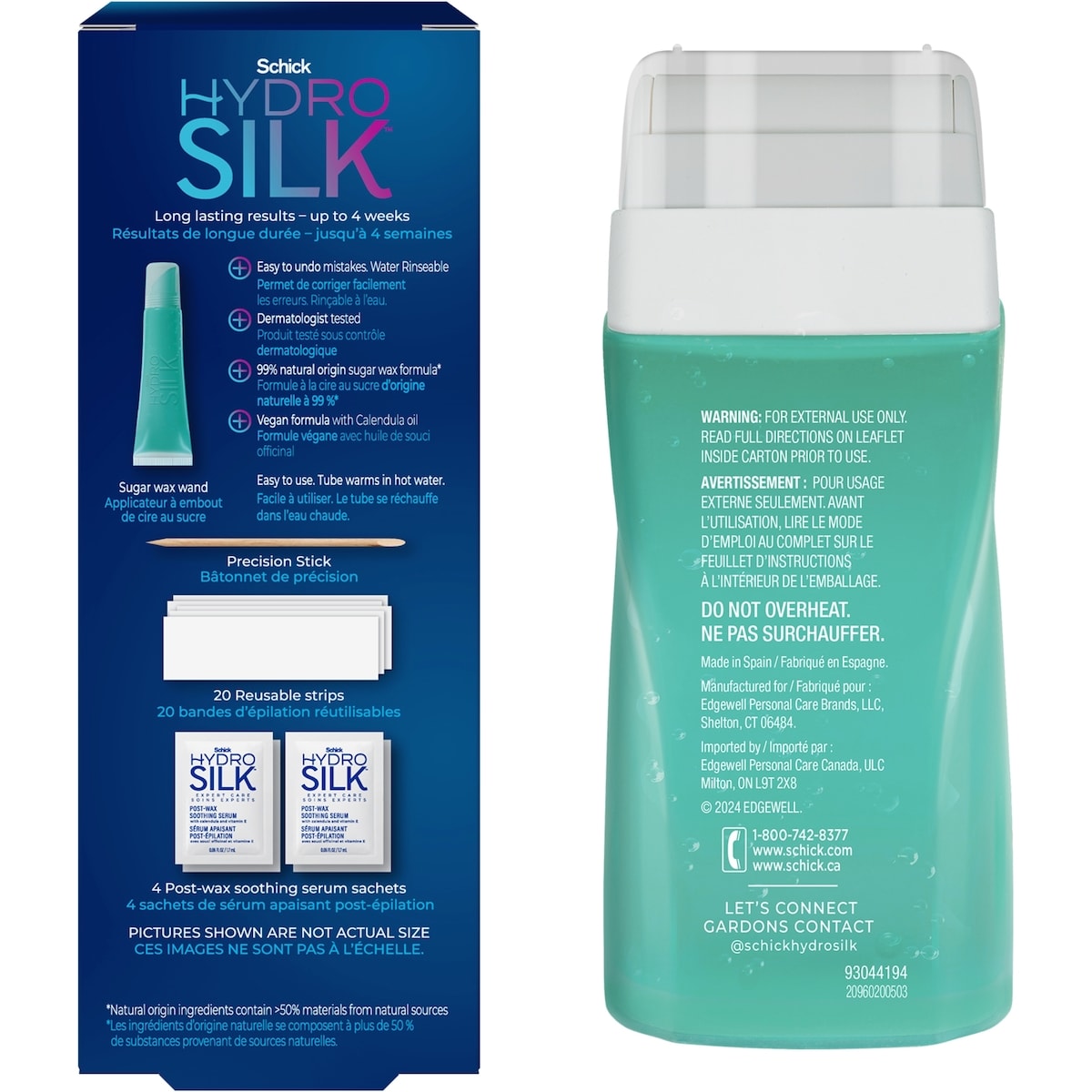 Applicateur à rouleau de cire au sucre Hydro Silk®