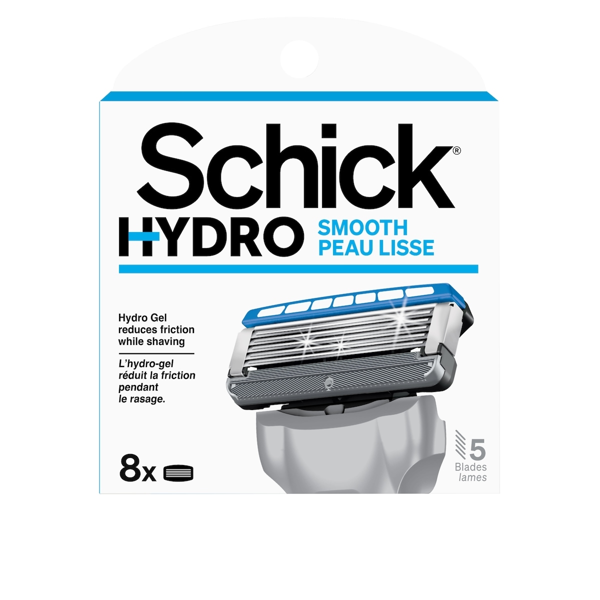 Cartouches de lames Schick Hydro Skin Comfort pour peau sèche