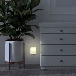 LED always ON, plug-in night lights, 3000K, 1 lumen each 3