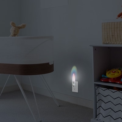 LED automatic plug-in lava lamp night light, 0.6 watts, 0.5 lumens 3
