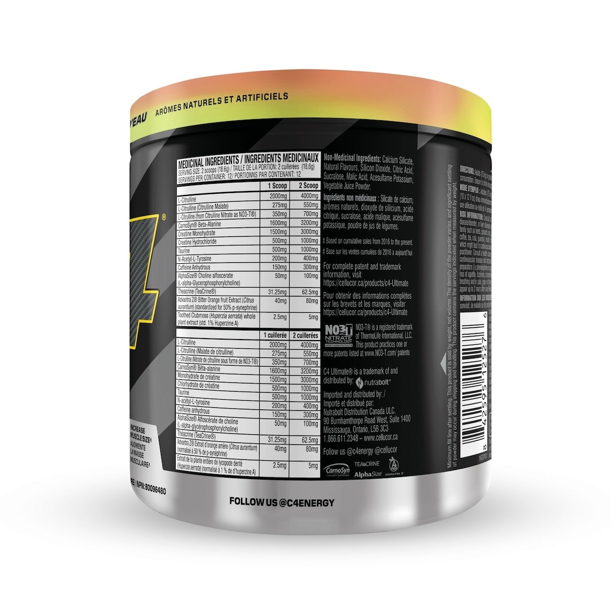 C4 Ultimate Pre-Workout 12serv Strawberry Watermelon