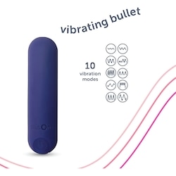 Plus One plusOne Vibrating Bullet with Finger Sleeve, Teal, Rechargeable,  10 varibale speeds, Waterproof | Shoppers Drug Mart