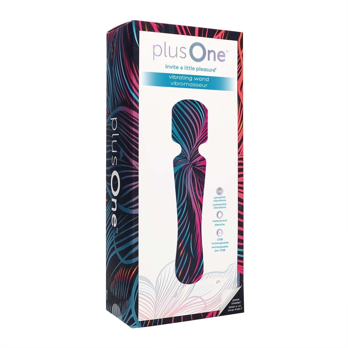 Plus One Vibrating Wand - Rechargeable Sex Toy Vibrator with 10 Vibe  Settings, Waterproof, Soft Silicone Material, Vaginal & Clitoral  Stimulation | Shoppers Drug Mart