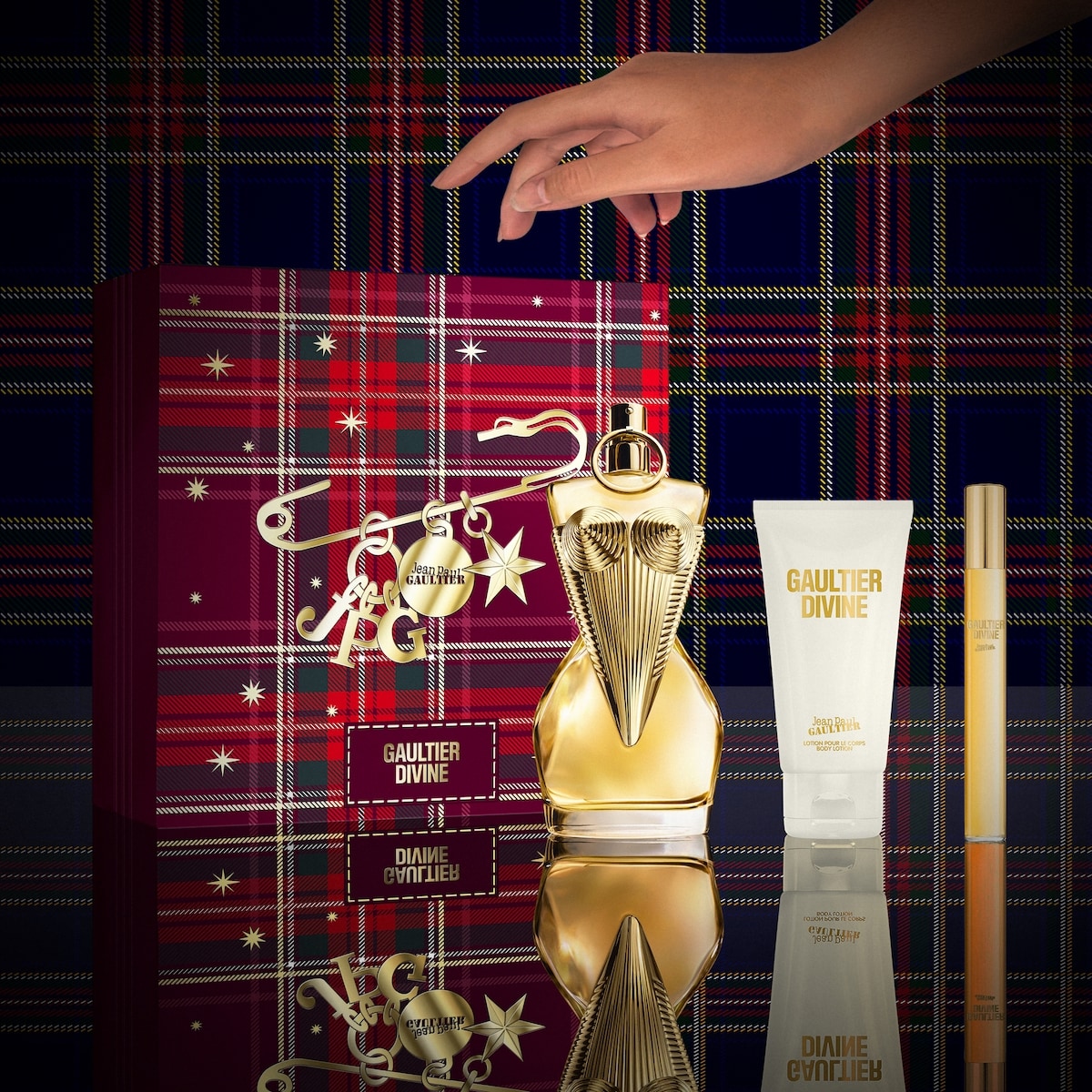 Coffret 3 pièces Gaultier Divine eau de parfum