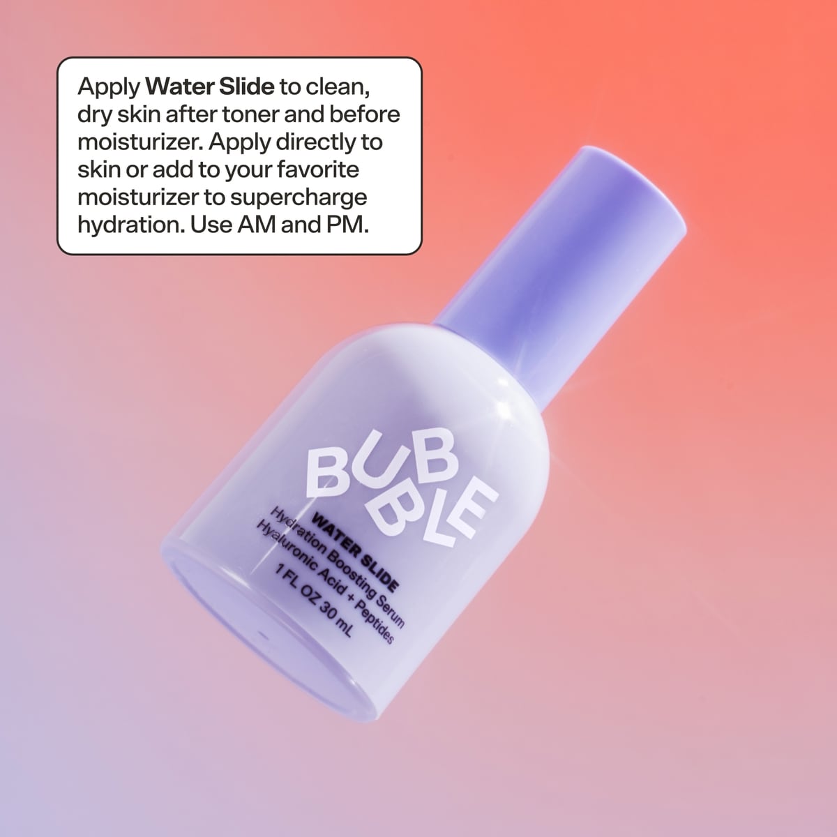 Water Slide Hydration Boosting Serum Hyaluronic Acid + Peptides