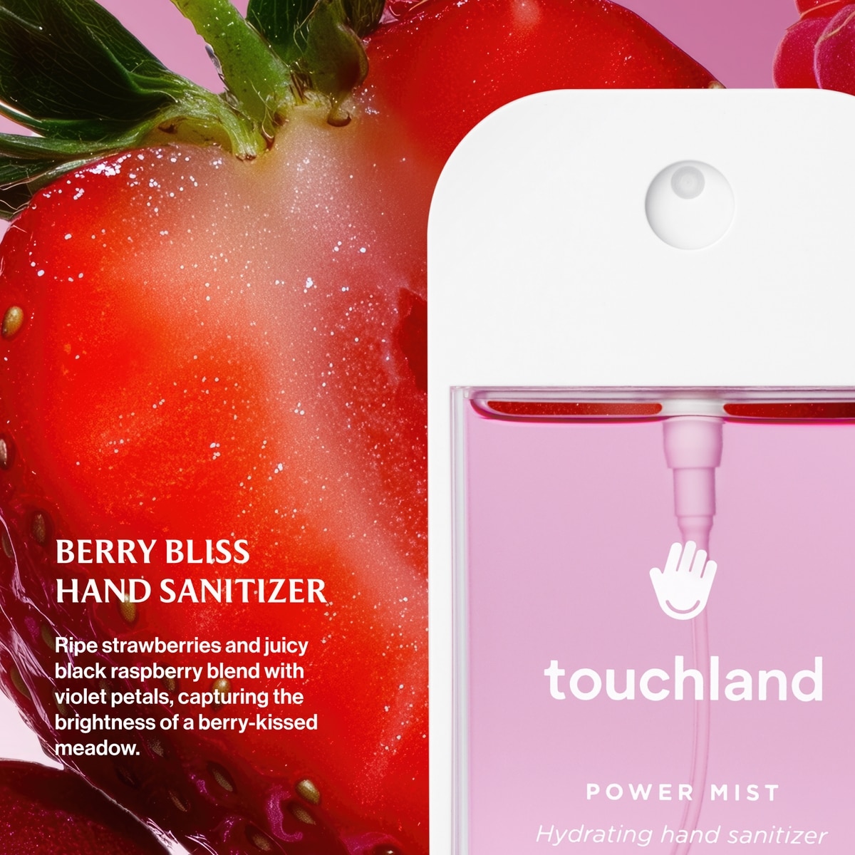 Power Mist Hydrating Hand Sanitizer Berry Bliss
