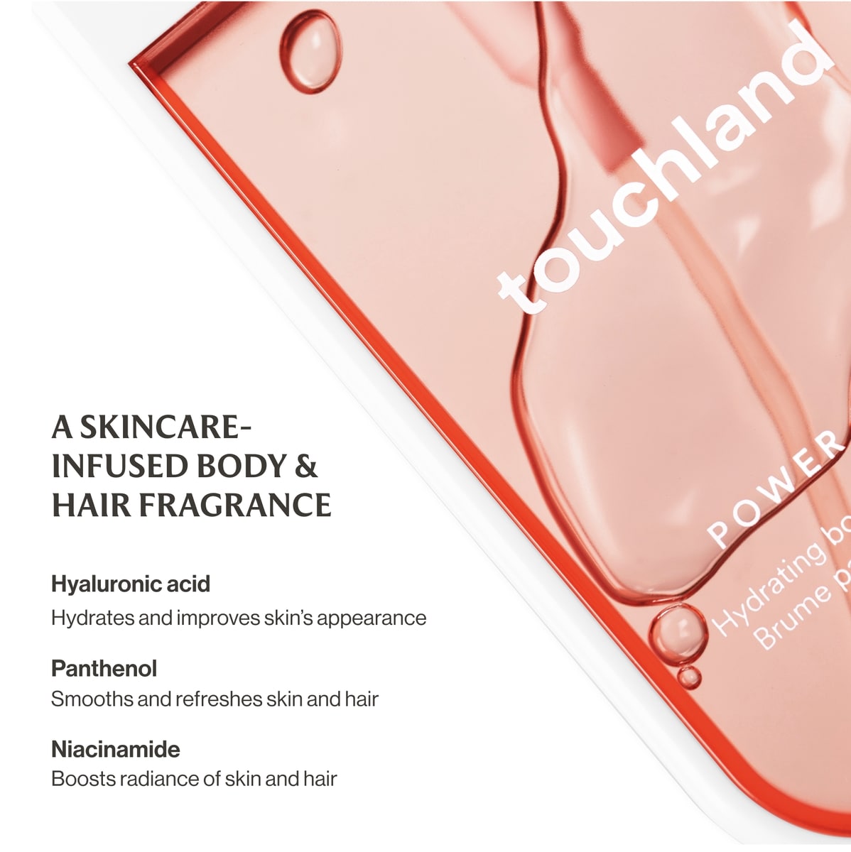 Power Essence Body & Hair Fragrance Mist Peachy Lychee
