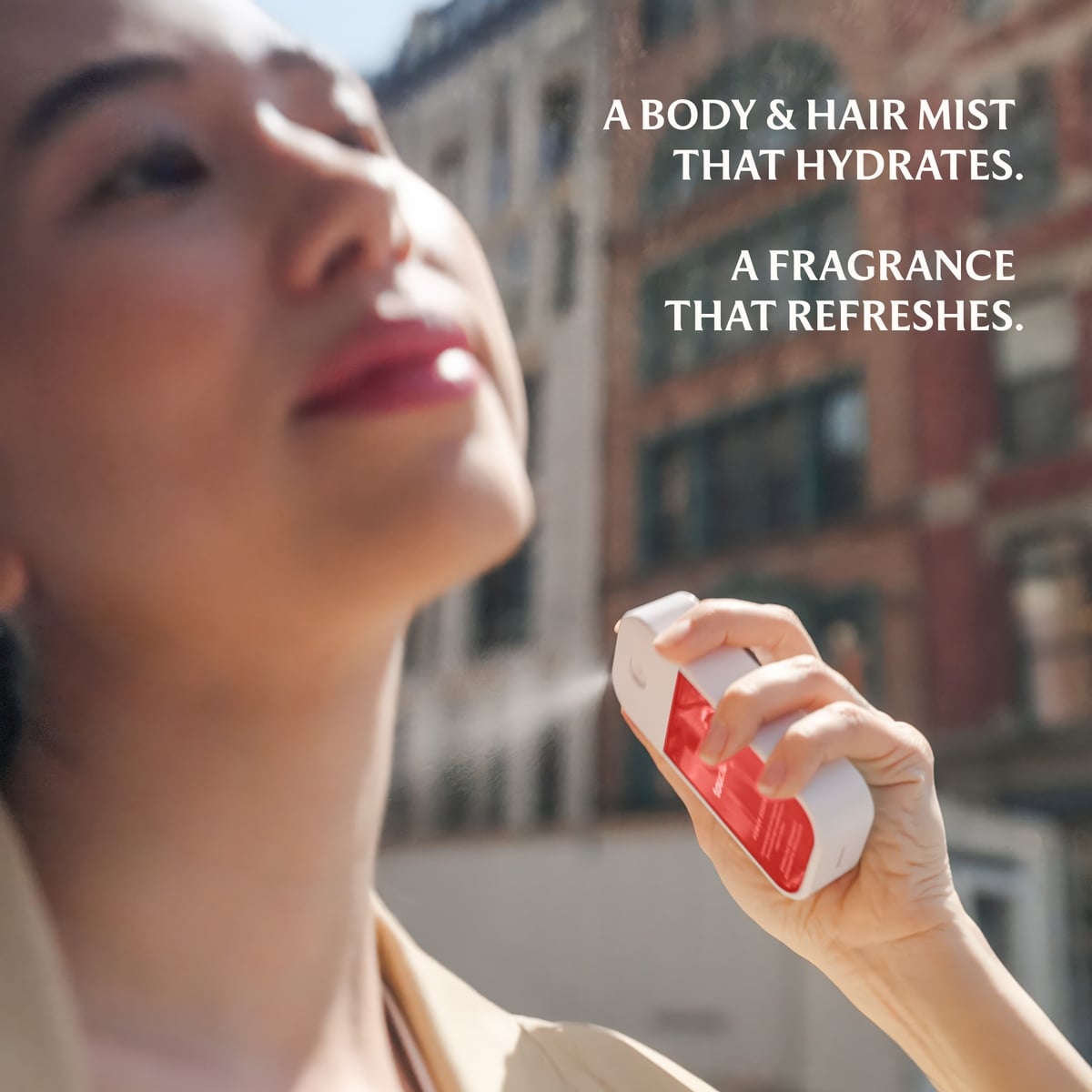 Power Essence Body & Hair Fragrance Mist Golden Amber