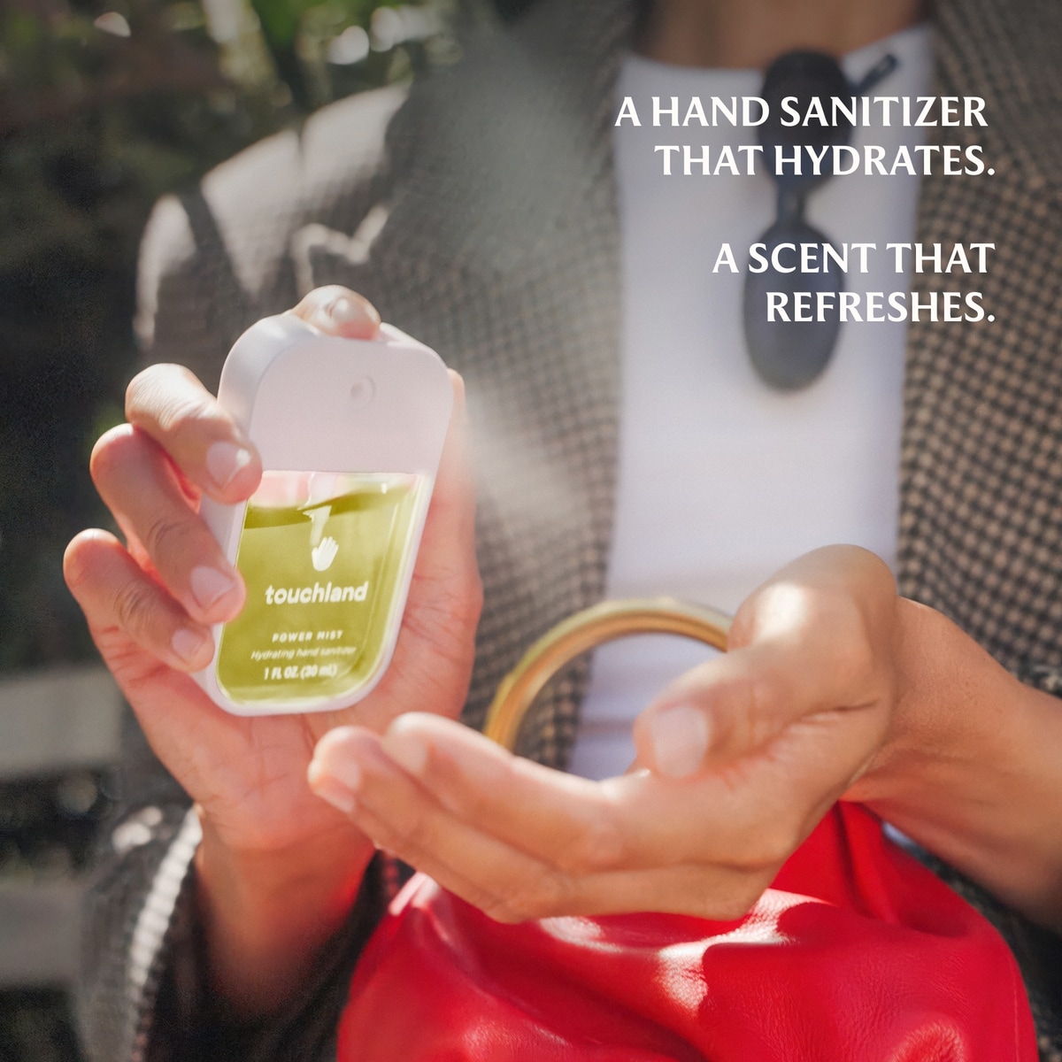 Power Mist Hydrating Hand Sanitizer Vanilla Blossom