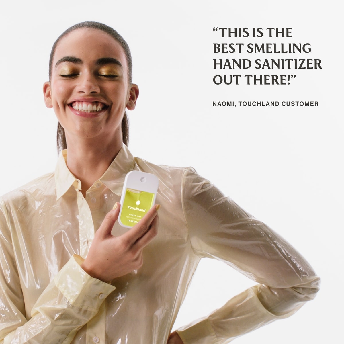 Power Mist Hydrating Hand Sanitizer Vanilla Blossom