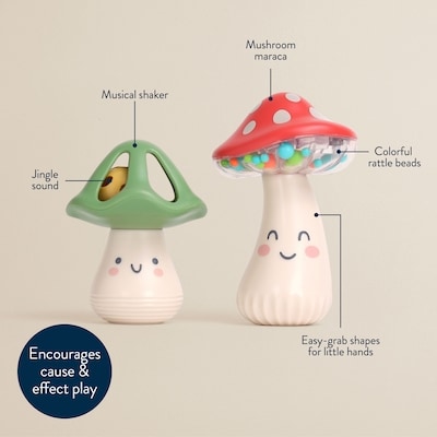 Mini maracas Itzy™ Champignon 2