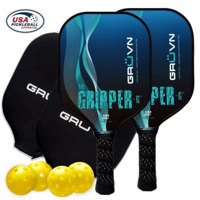 Gripper16V Pickleball Set White