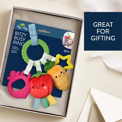 Bitzy Busy Ring™ Veggie 6