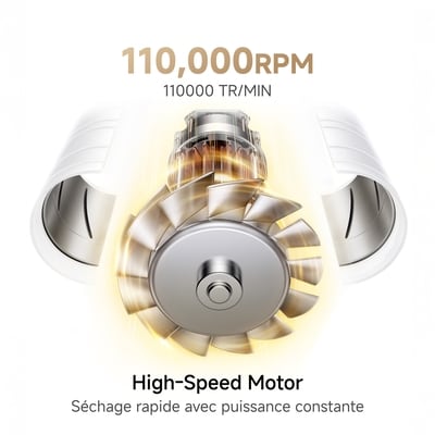TURBO High-Speed Hair Dryer 4