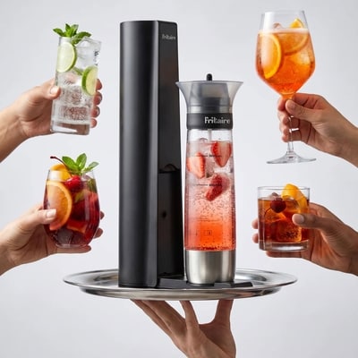 Fizze Soda Maker - Black 3