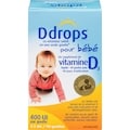 D Drops Bébé 400 UI vitamine D3, 90 gouttes