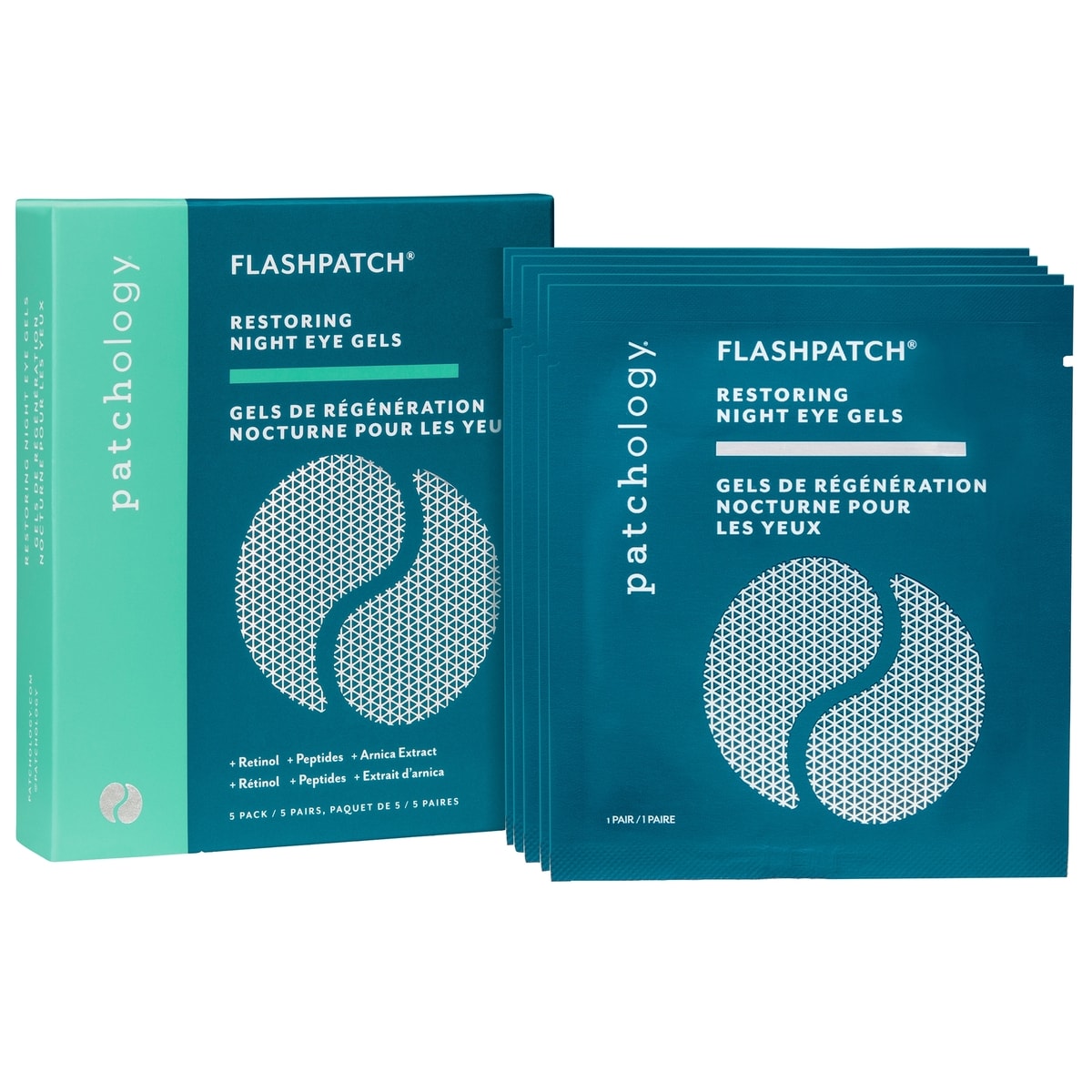 FlashPatch® Gels de régénération nocturne pour les yeux ( paires