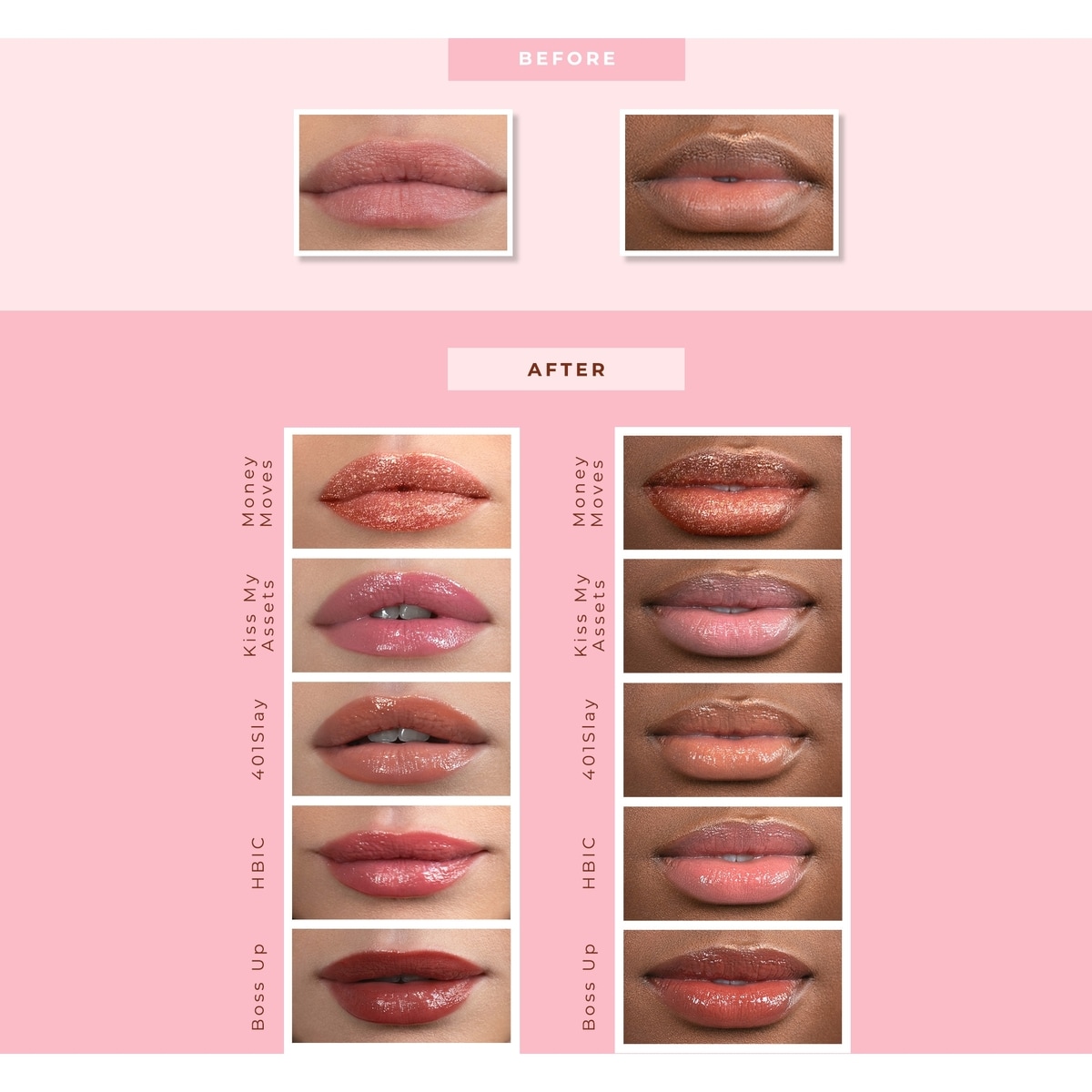 CEO of Lip Gloss: HBIC (Rosy Pink)