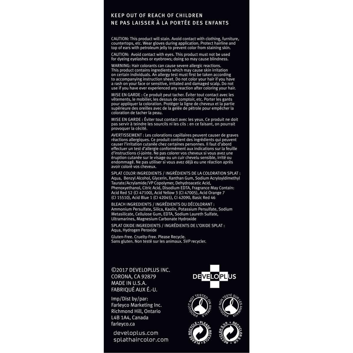 Extreme Semi-Permanent Hair Colour Kit