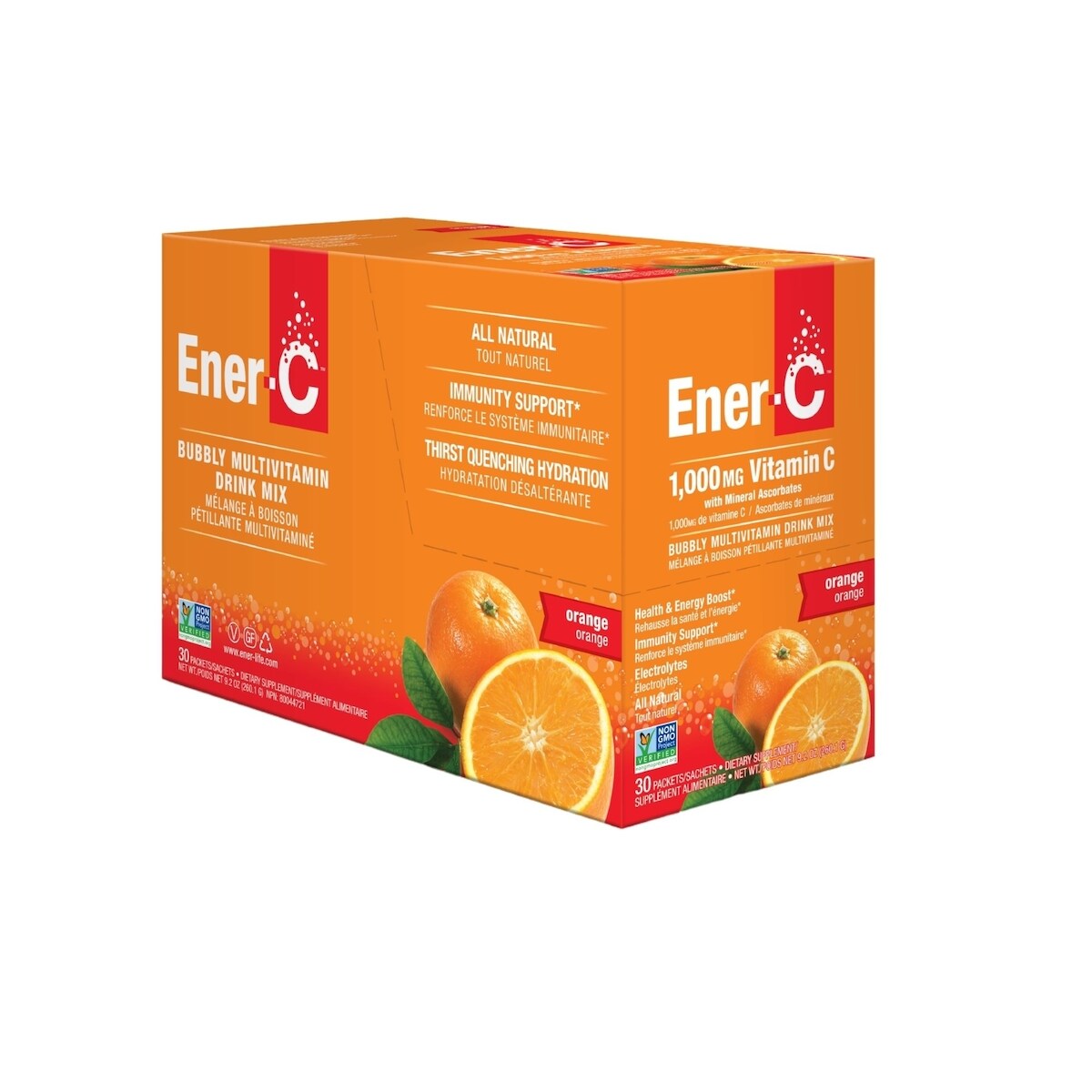 Ener-C Mélange pour boisson multivitaminée Orange (30pk)