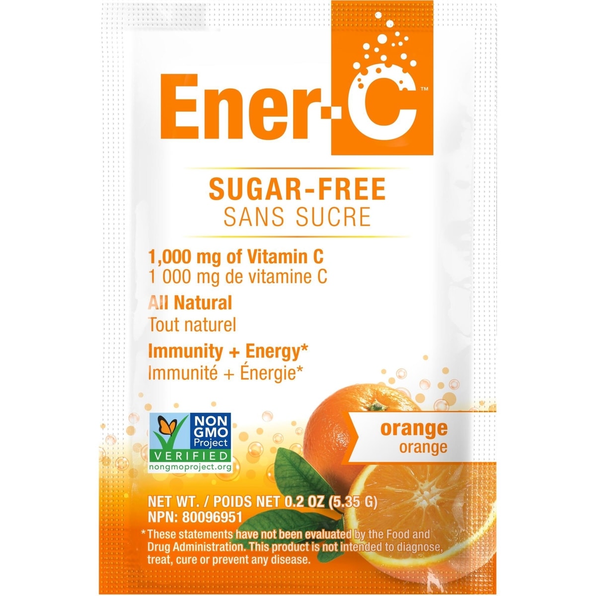 Orange sans sucre