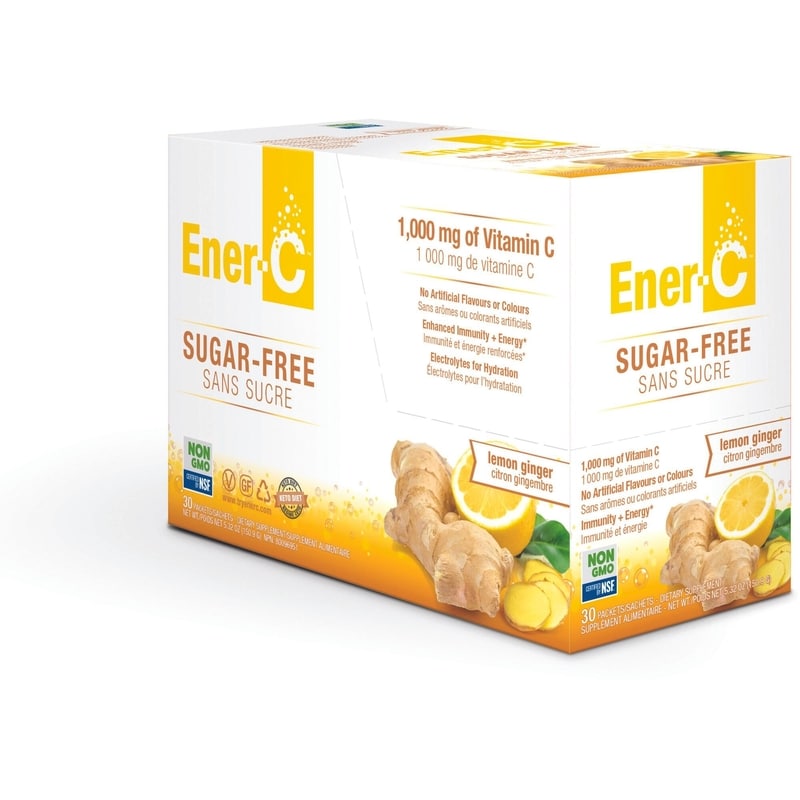 Ener-C Sugar Free Lemon Ginger | Shoppers Drug Mart