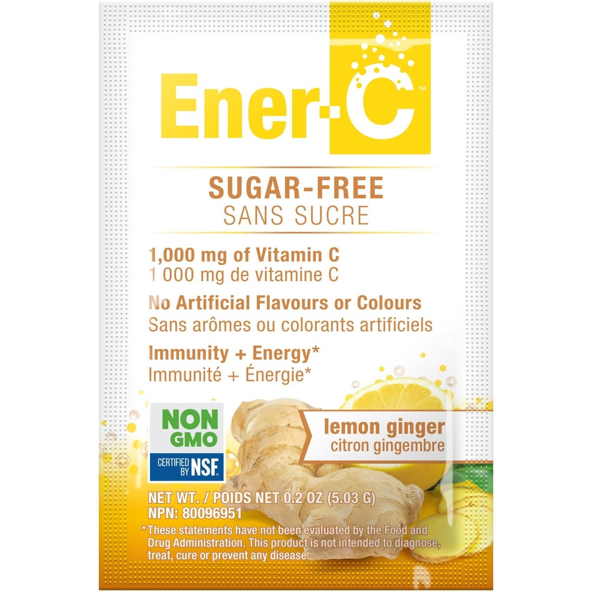 Gingembre Citron Sans Sucre
