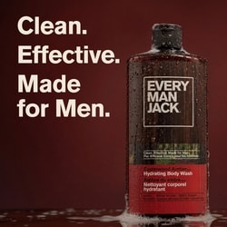 Cedarwood Amber Hydrating Body Wash for Men, Naturally Derived 2