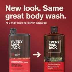 Cedarwood Amber Hydrating Body Wash for Men, Naturally Derived 6