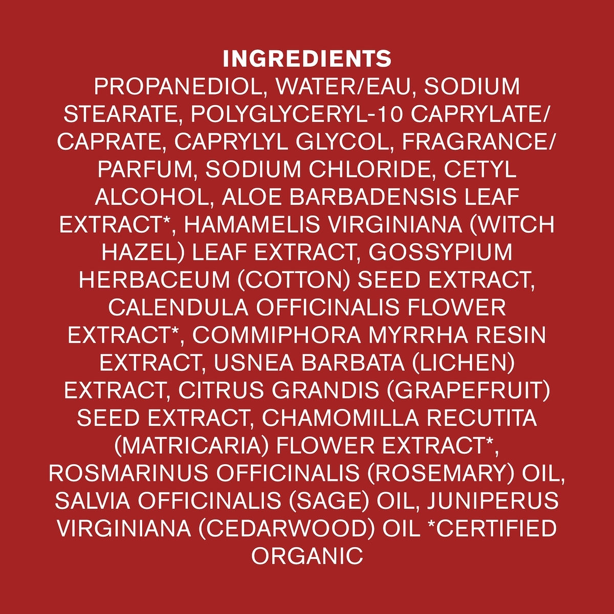 EMJ Cedarwood Deodorant