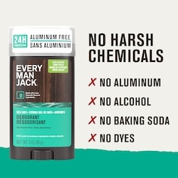 Sel de mer et agrumes Déodorant sans aluminium pour hommes, d'origine naturelle 7