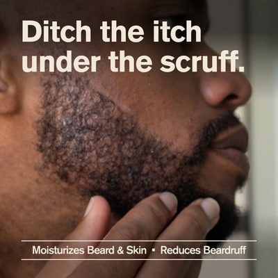 Sandalwood Teak Beard Scruff Face Lotion for Men, Naturally Derived 4