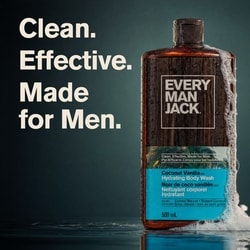 Coconut Vanilla Hydrating Body Wash for Men, Naturally Derived 2