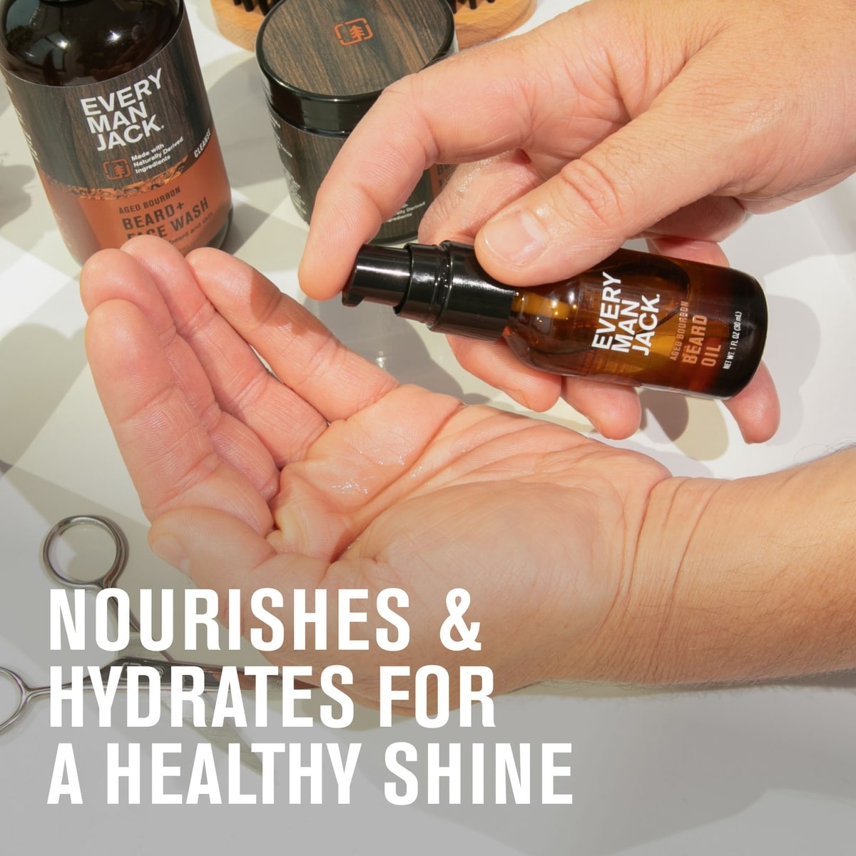 Beard Oil, Aged Bourbon