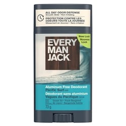Men's Deodorant - 48-Hour Odor Defense Blend - Aluminum Free - Contains Postbiotics, Tapioca Starch & Oat Powder - Pacific Surf Scent 1