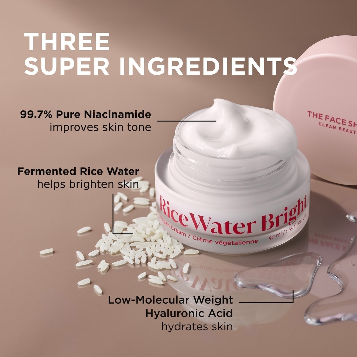 Rice Water Bright Vegan Cream