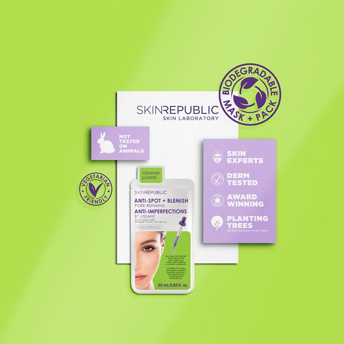 Anti-imperfections Et Lissant Masque Facial