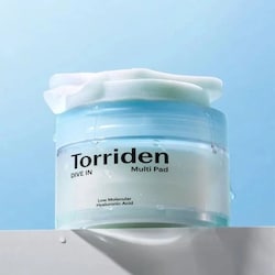Pads Multi-Soins Dive-In à l’Acide Hyaluronique à Basse Masse Moléculaire