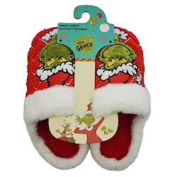 Grinch Cozy Slippers  1