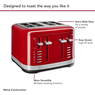 4 Sliced Toaster - Empire Red 4