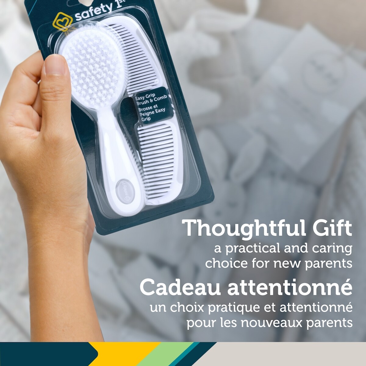 Brosse et peigne Easy Grip