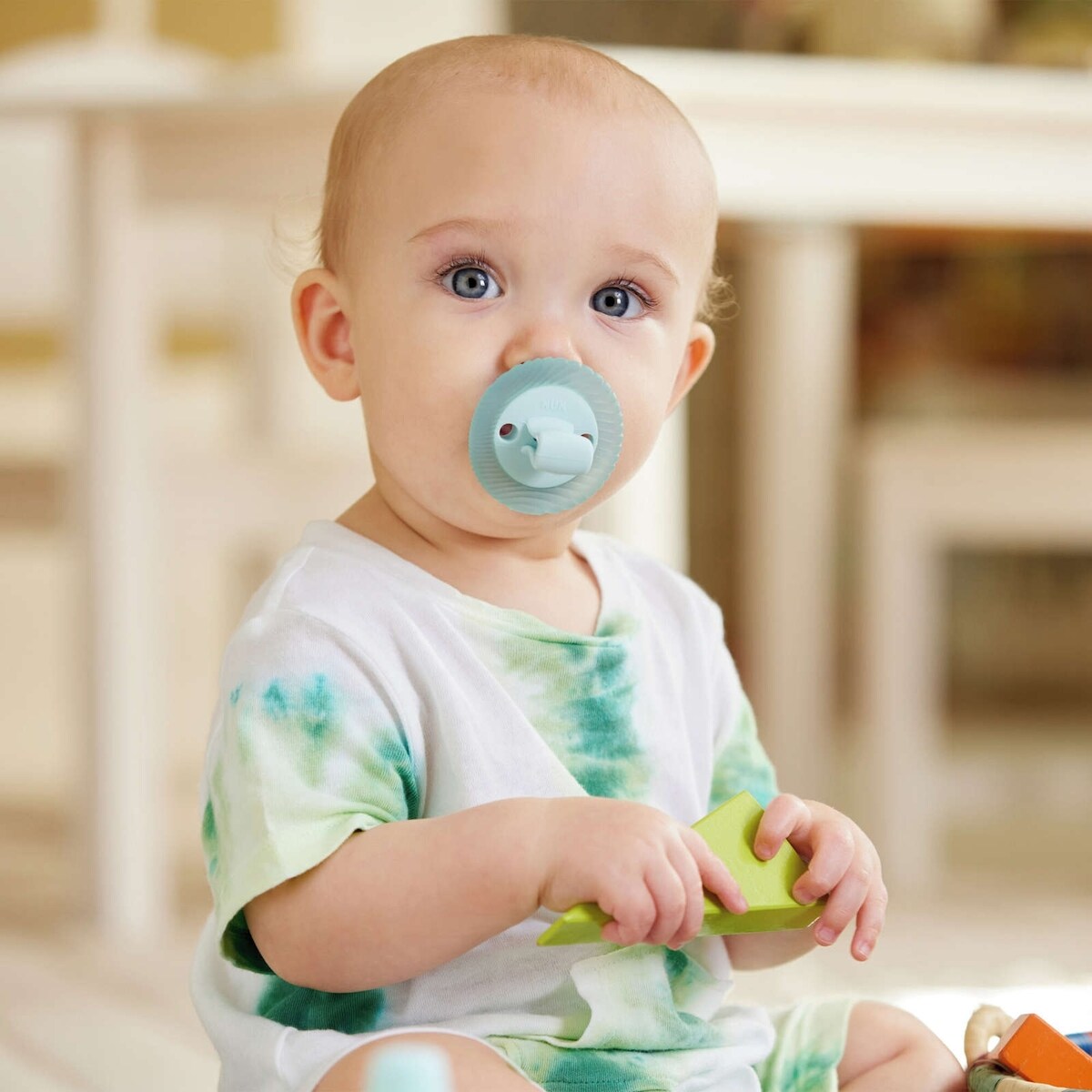 Sucette et anneau de dentition Comfy Duet Soother 2 en 1, 0 à 12 mois