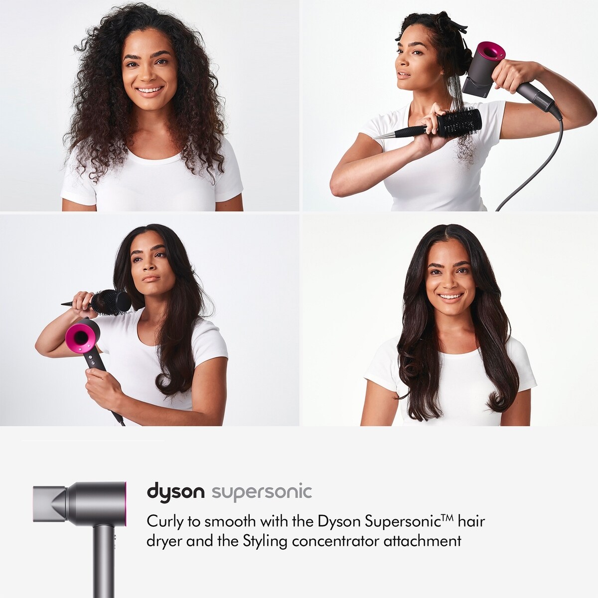 Sèche-cheveux Dyson Supersonic™ noir/nickel