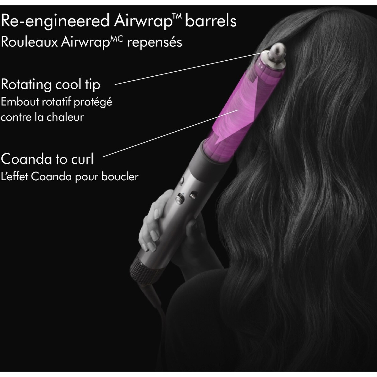 Séchoir coiffant Dyson Airwrap™ Complete coffret cadeau en bleu pervenche et rosé