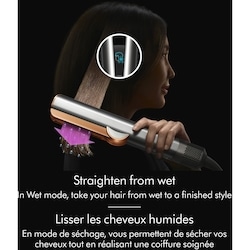 Special edition Dyson Airstrait™ straightener in Jasper plum 3