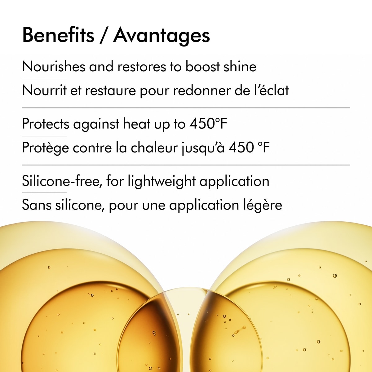 Huile capillaire hydratante Dyson OmegaMC, 30 ml