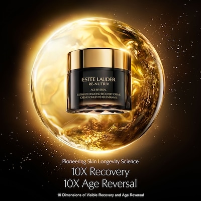 Hydratant réparateur longévité éclat Re-Nutriv Ultimate Diamond™ pour atténuer la perte de fermeté et le teint inégal 4