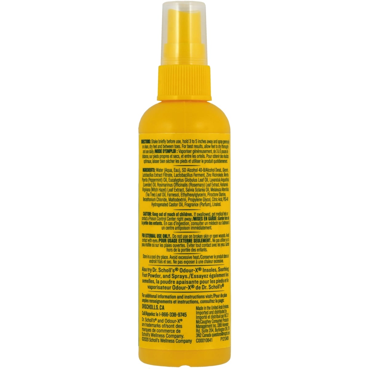 Odor-X Probiotic Foot Spray