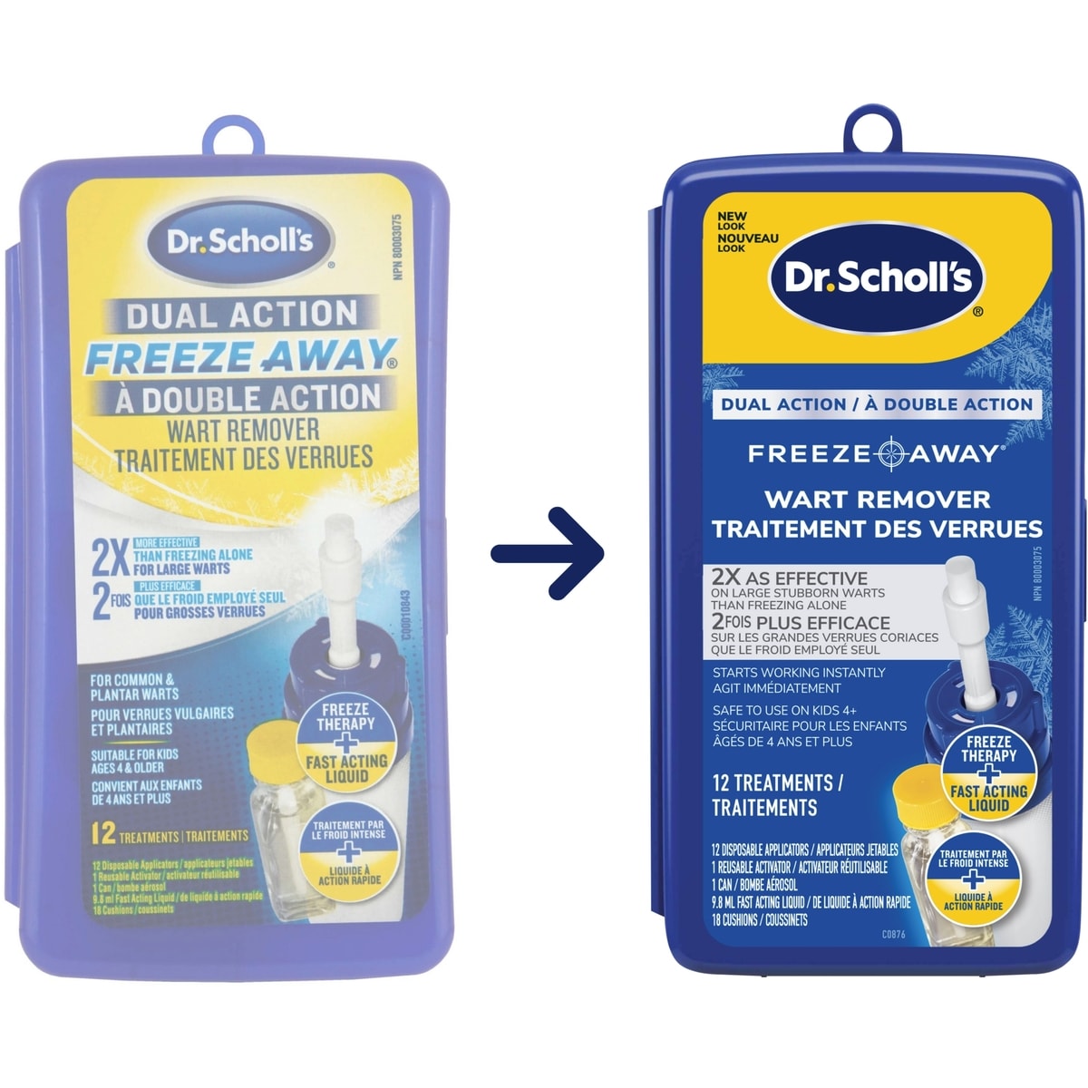 Dr. Scholl’s® traitement des verrues Freeze Away®